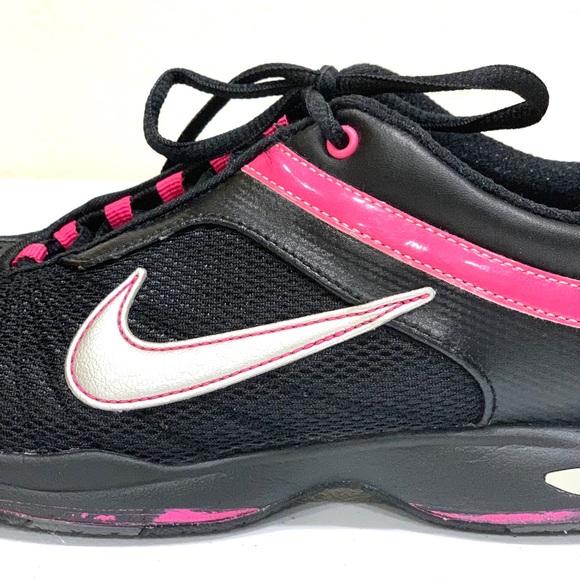 NIKE AIR Black/Hot Pink Walking Shoe (size: 7.5) - Picture 13 of 16